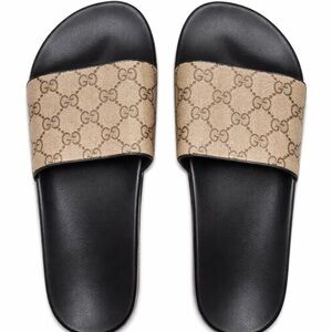 Designer Inspired Gucci Style Slides | Size 11 | Brand New | Luxe Summer Sandals